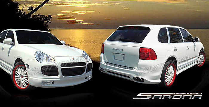 Custom Porsche Cayenne Body Kit  SUV/SAV/Crossover (2002 - 2006) - $2290.00 (Manufacturer Sarona, Part #PR-006-KT)